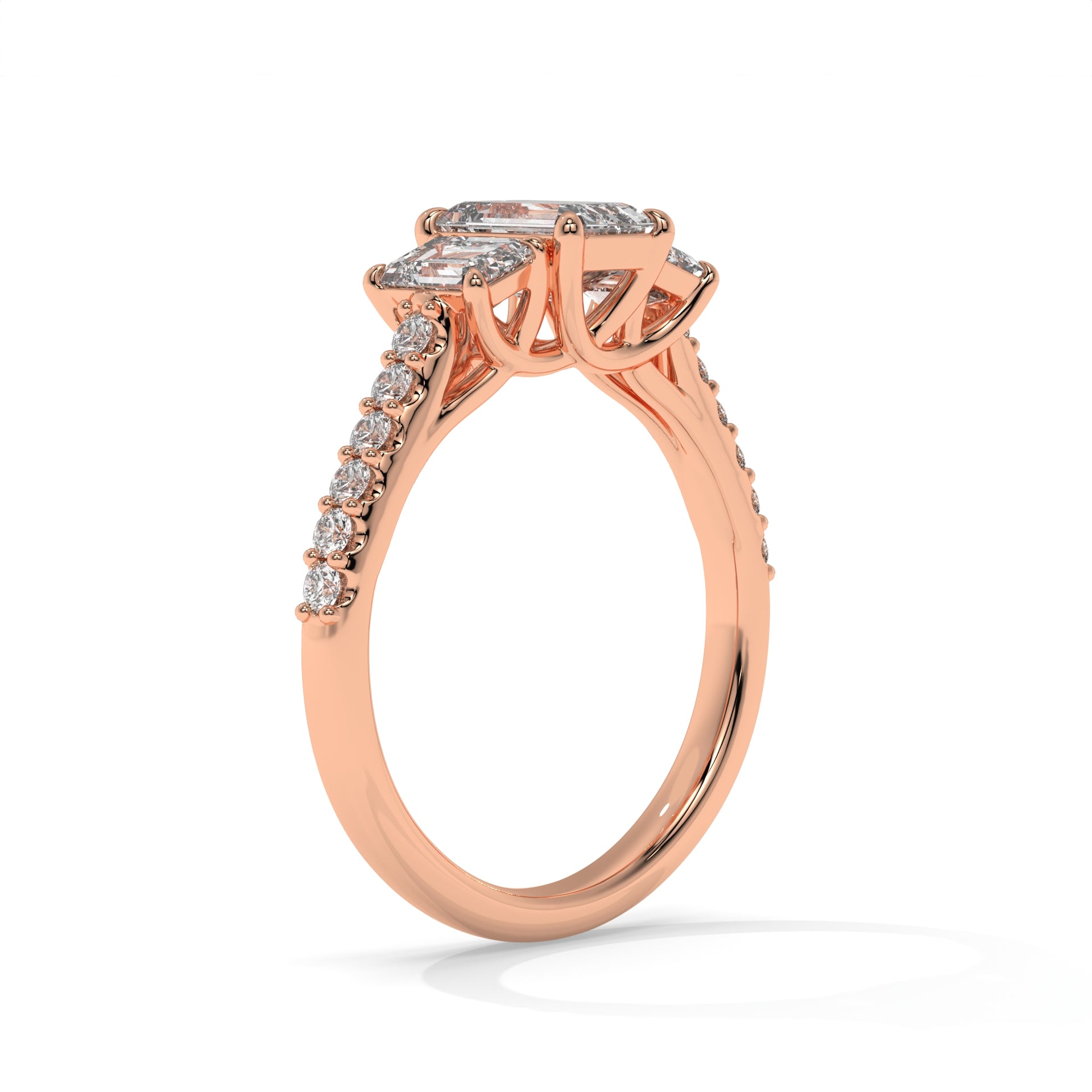 14K Rose Gold - 2.00