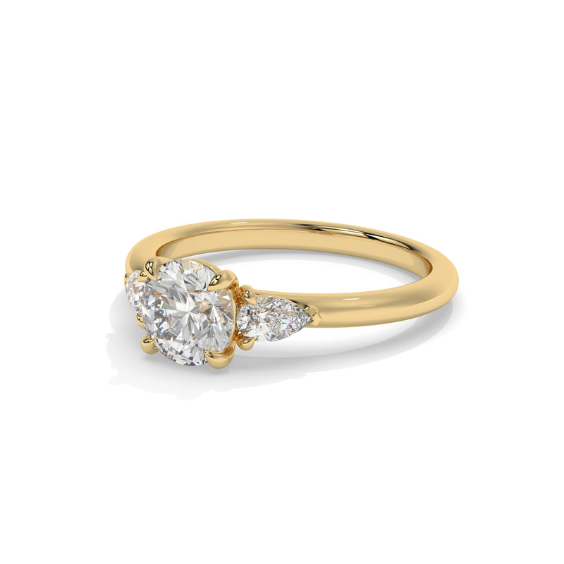 14K Yellow Gold - 1.30