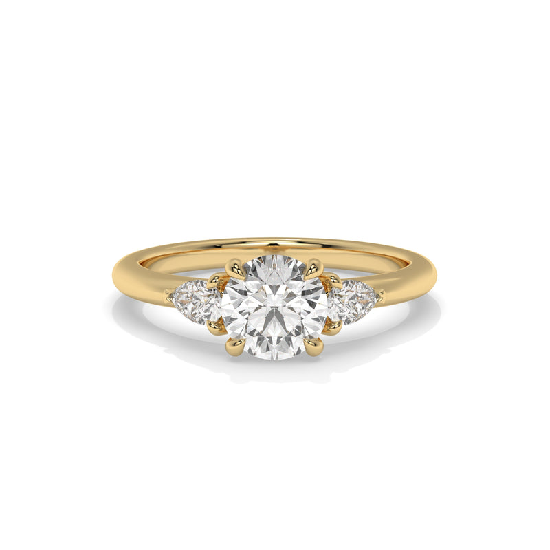 18K Yellow Gold - 1.30