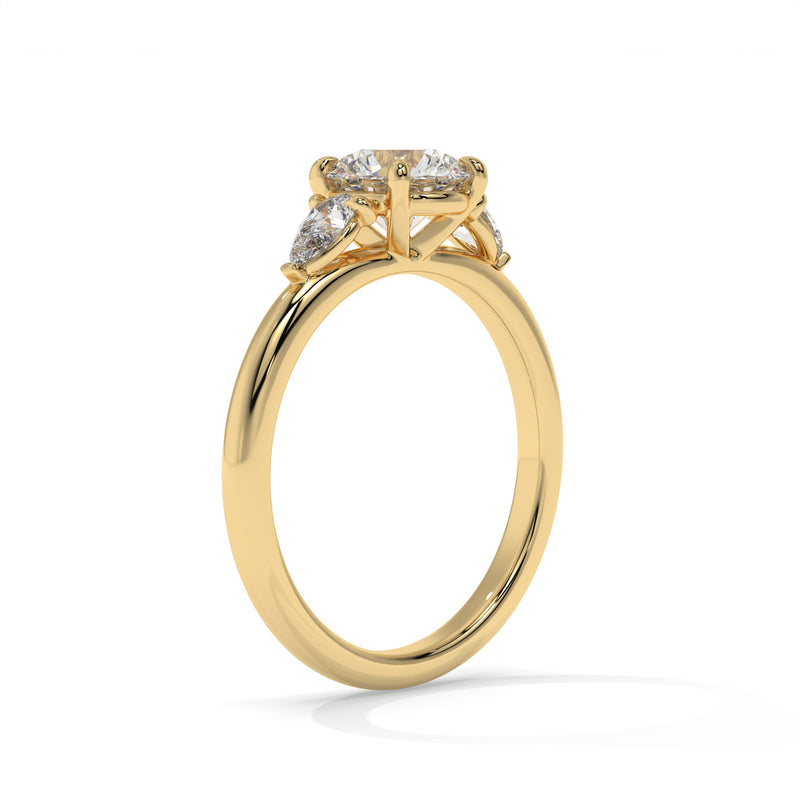 14K Yellow Gold - 1.55