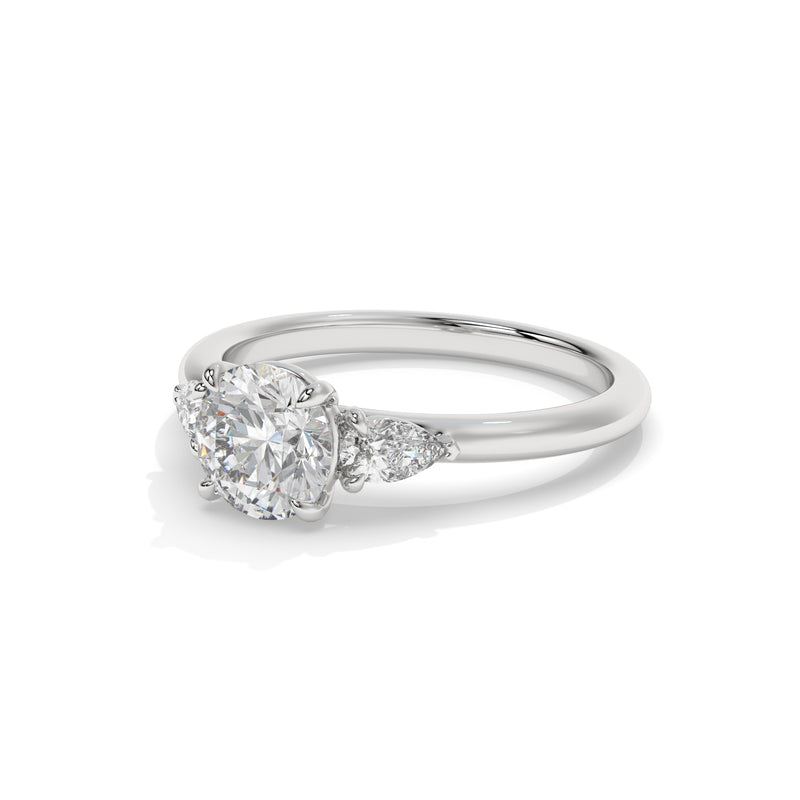 18K White Gold - 1.55