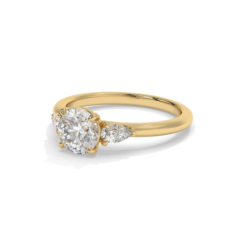 18K Yellow Gold - 1.55