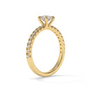 14K Yellow Gold - 1.00