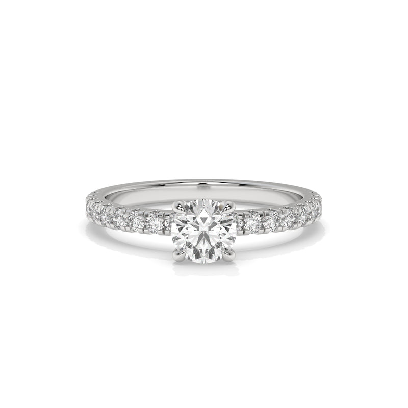 18K White Gold - 1.00