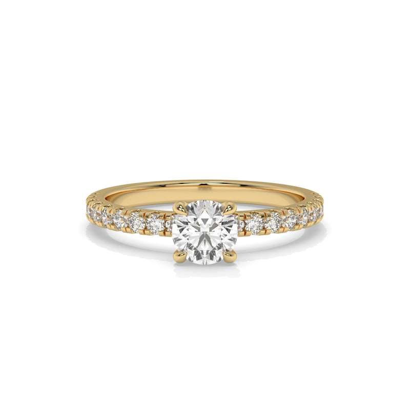 18K Yellow Gold - 1.00