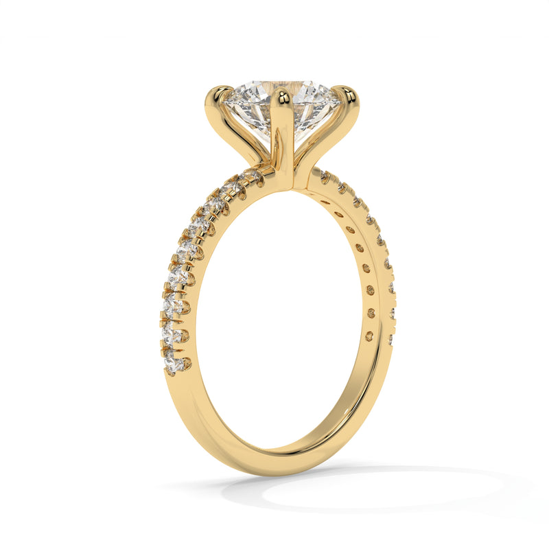 14K Yellow Gold - 2.35