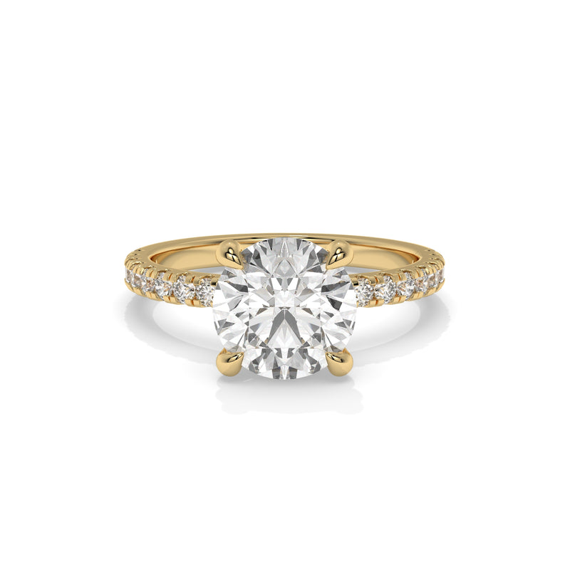 14K Yellow Gold - 2.95