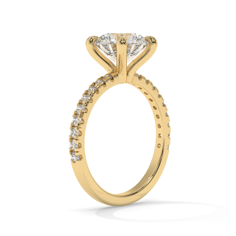 14K Yellow Gold - 2.95