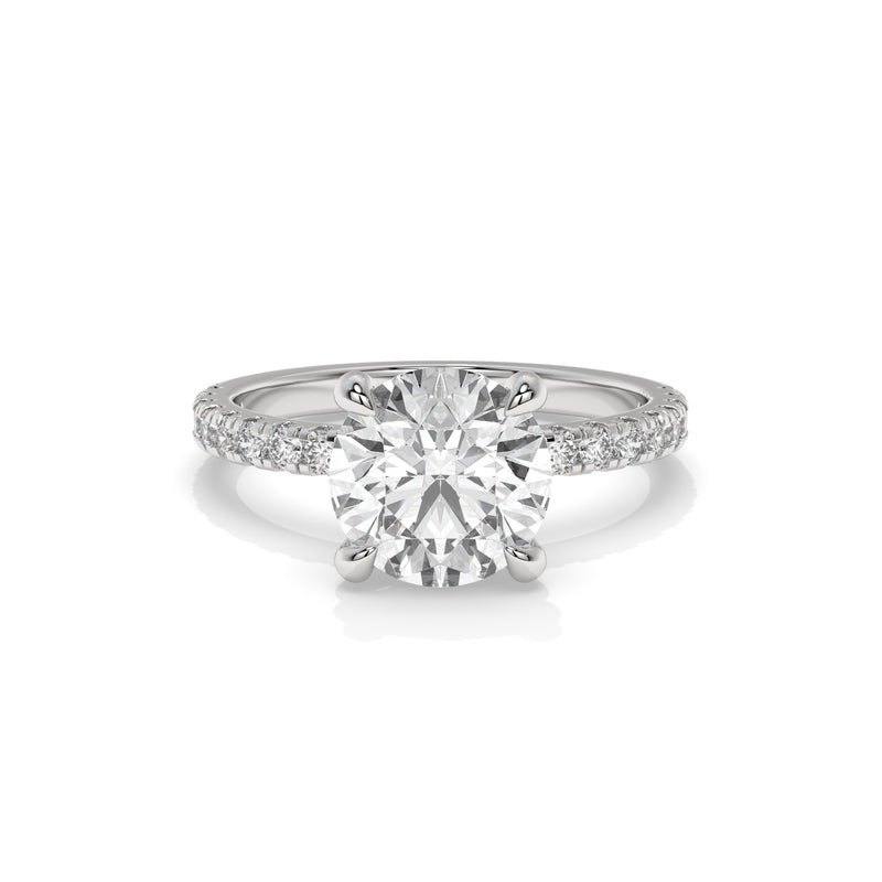 18K White Gold - 2.95