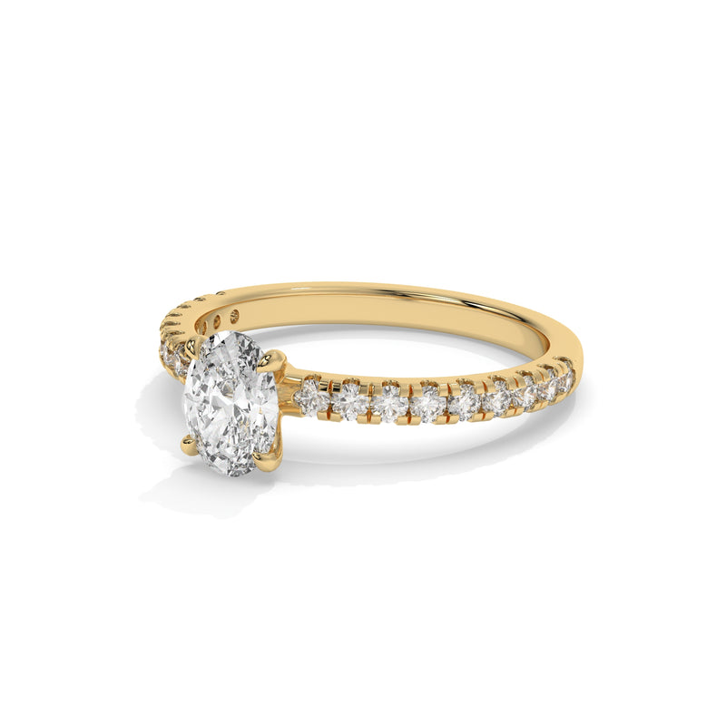18K Yellow Gold - 1.10