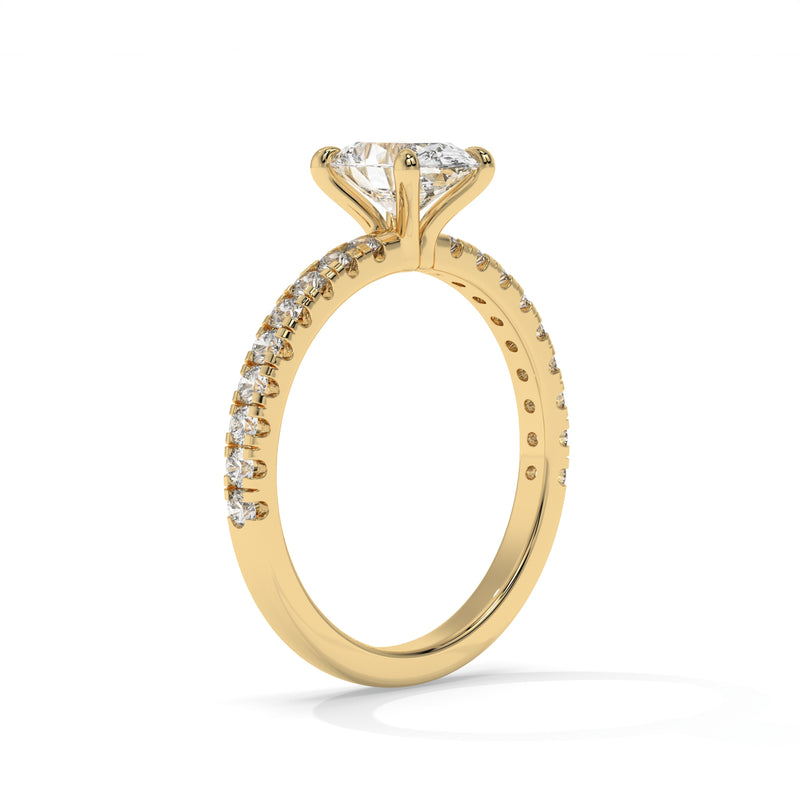 18K Yellow Gold - 1.45