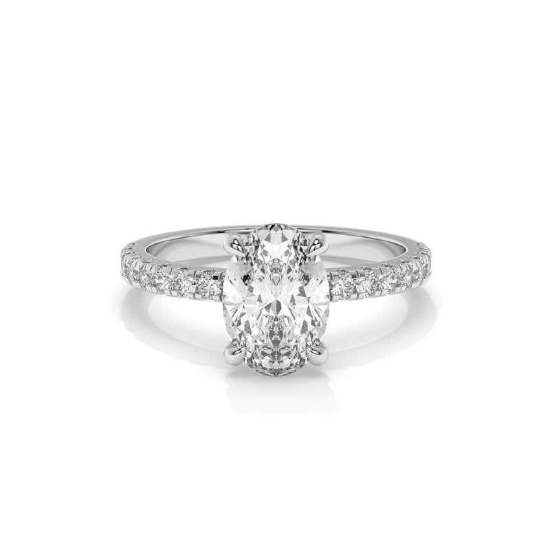 14K White Gold - 2.15