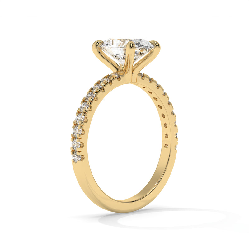 18K Yellow Gold - 2.15