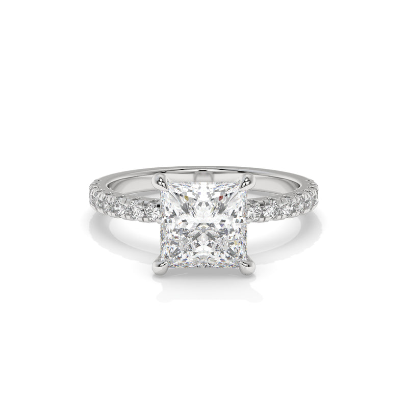 18K White Gold - 2.95