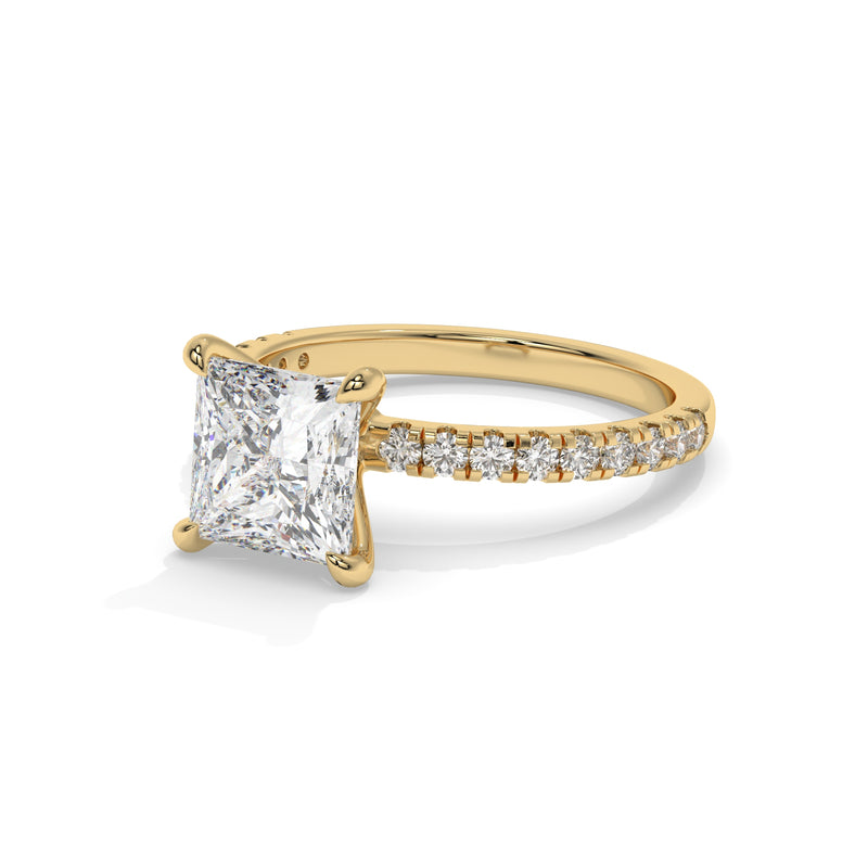 18K Yellow Gold - 2.95