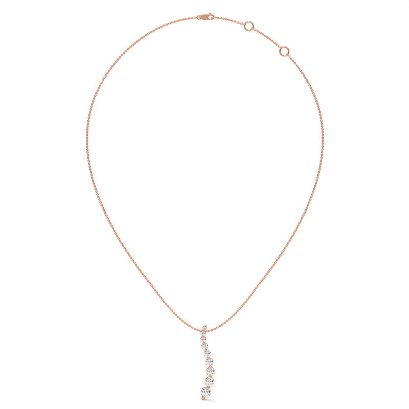 14K Rose Gold - 1.00
