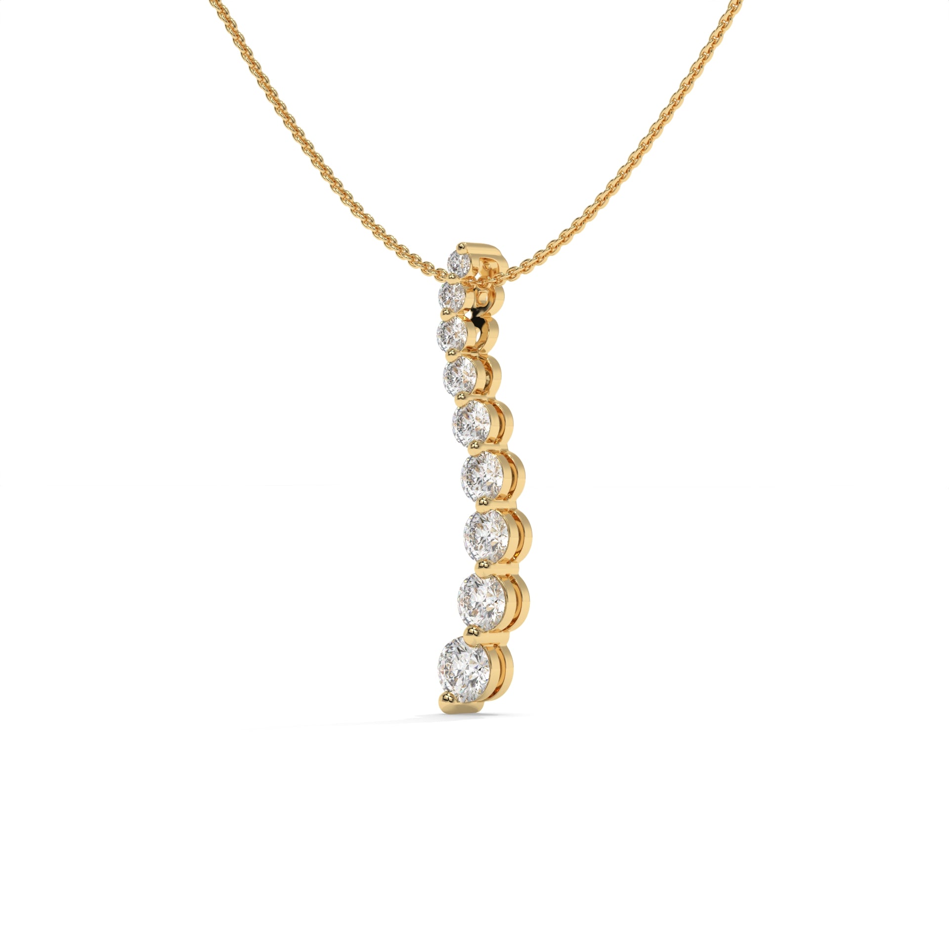 14K Yellow Gold - 1.00