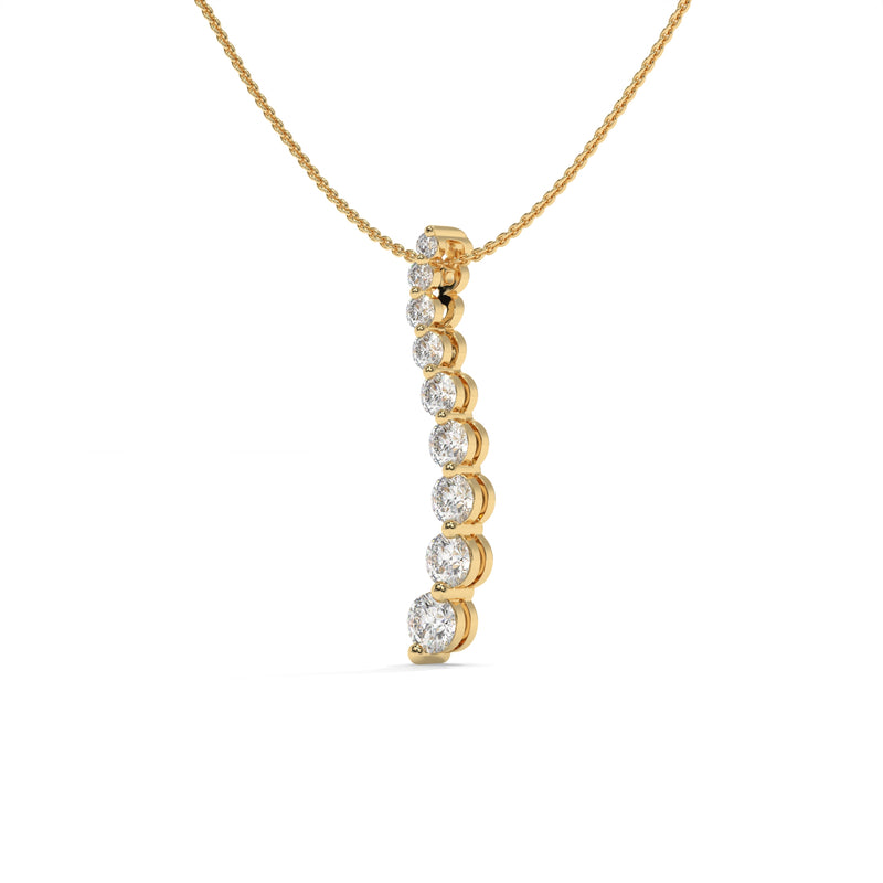 14K Yellow Gold - 1.00
