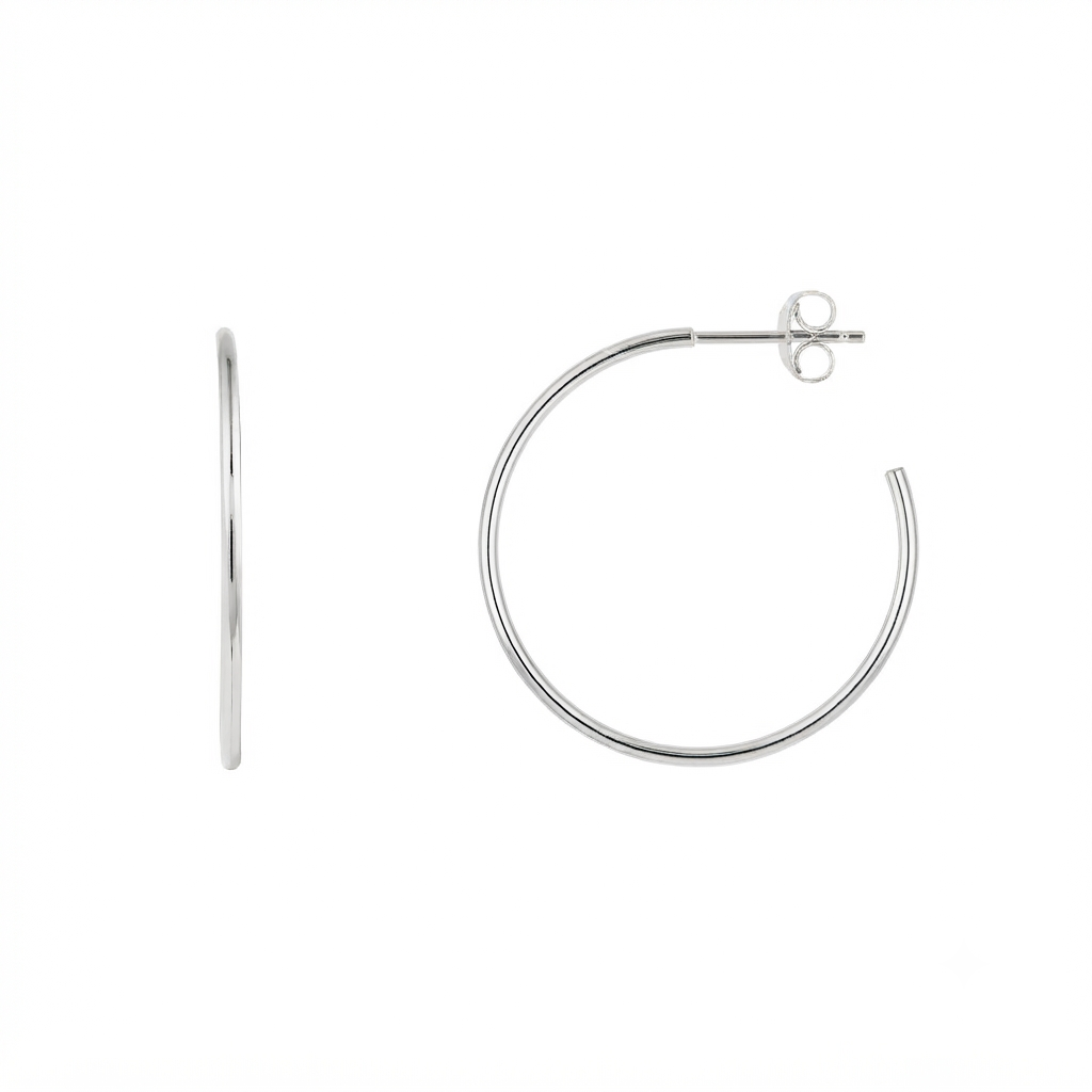 14K White Gold - Small