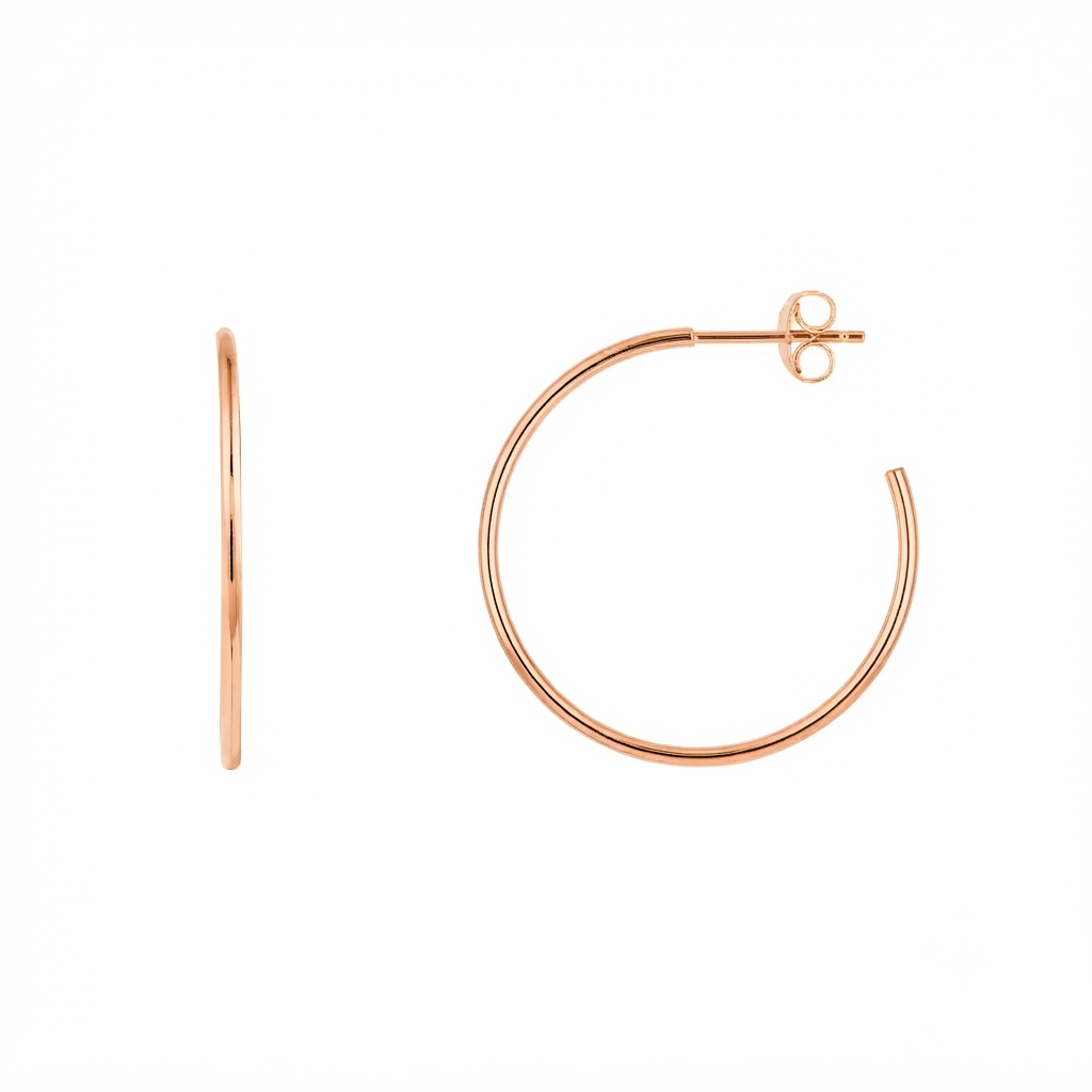 14K Rose Gold - Small