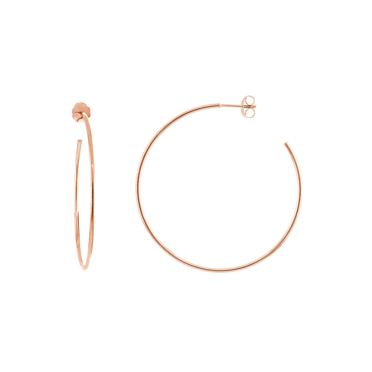 14K Rose Gold - Large