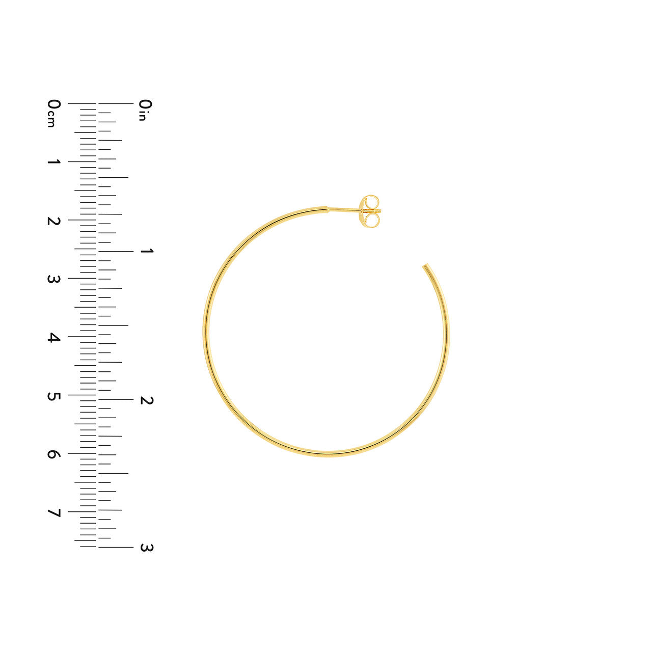 14K Yellow Gold - Large