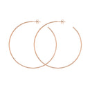 14K Rose Gold - Oversized