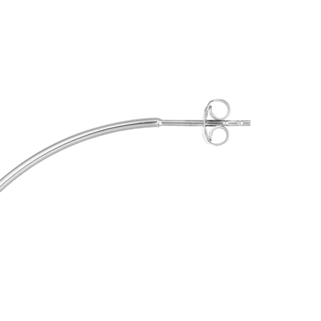 14K White Gold - Oversized