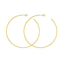 14K Yellow Gold - Oversized