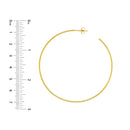 14K Yellow Gold - Oversized
