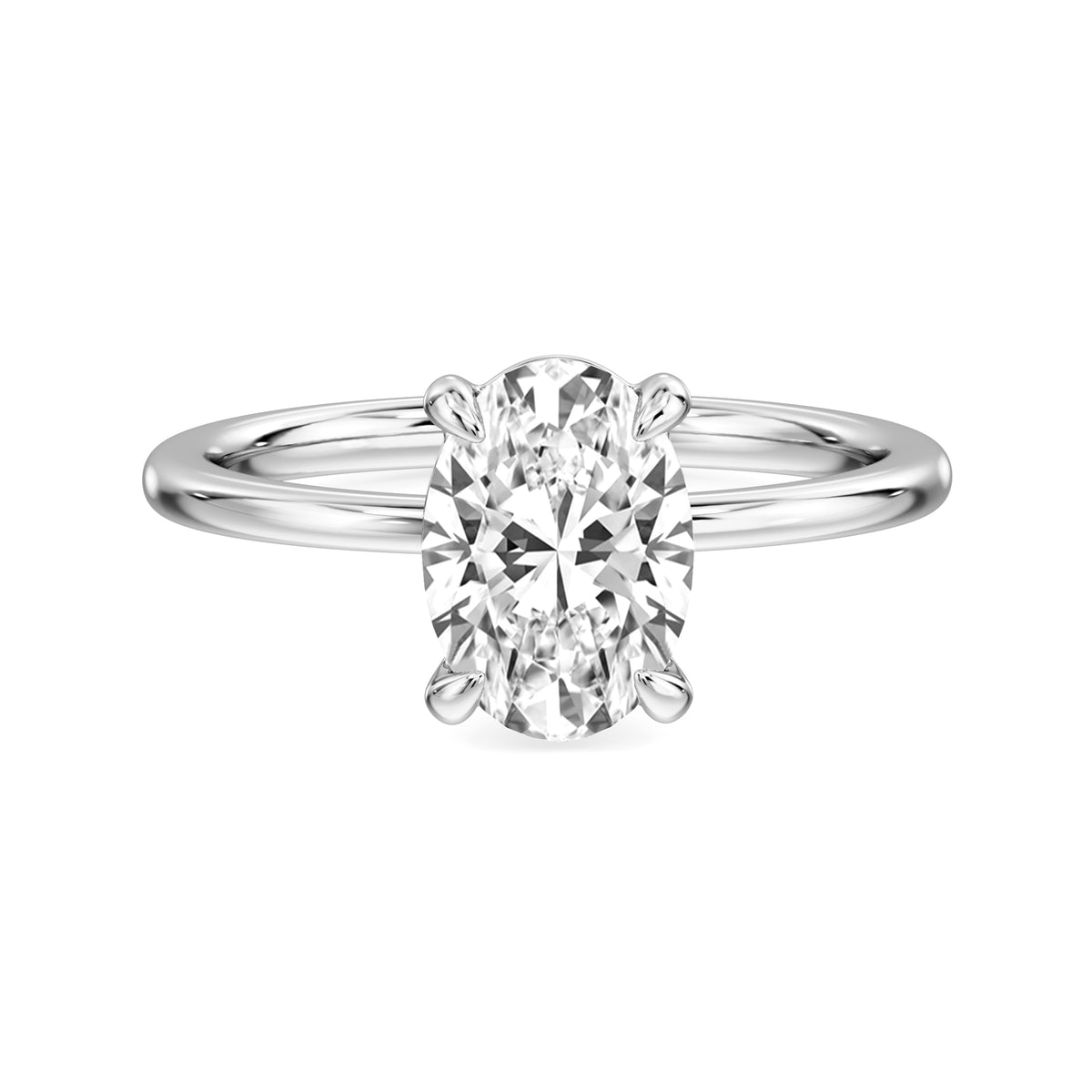 14K White Gold - 2.00