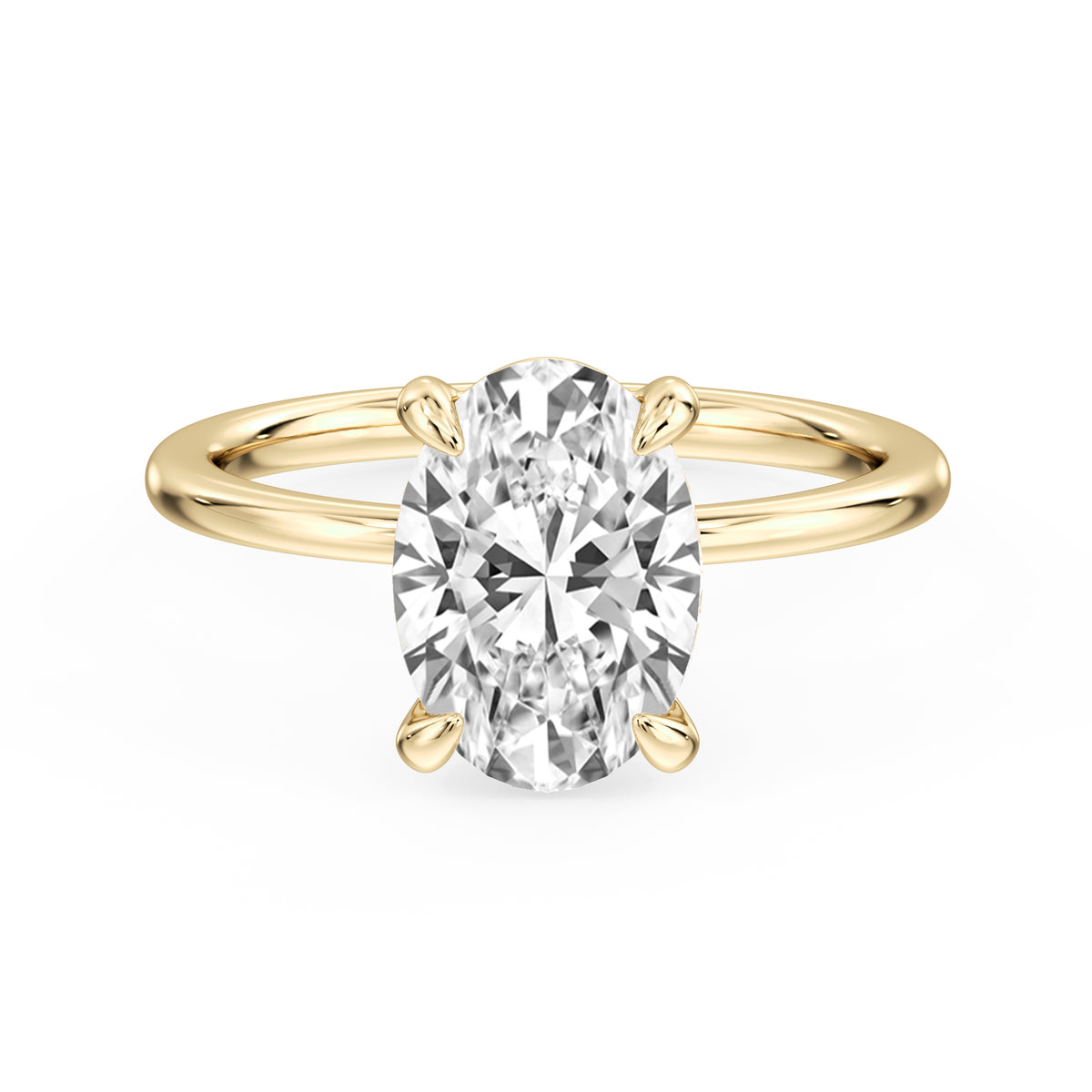 14K Yellow Gold - 3.00