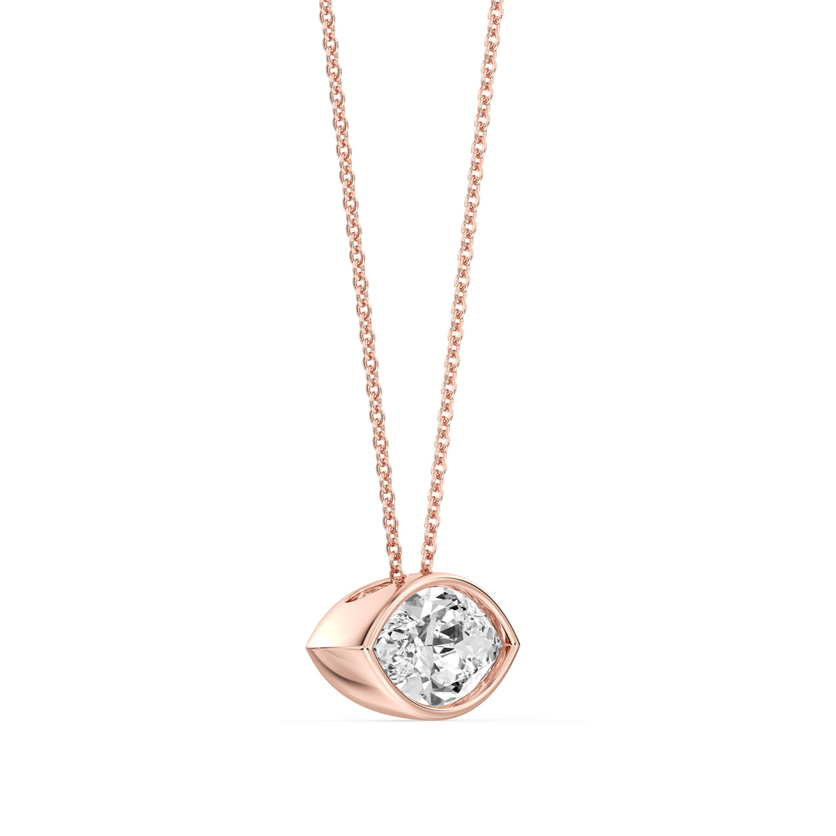 14K Rose Gold - 1.00