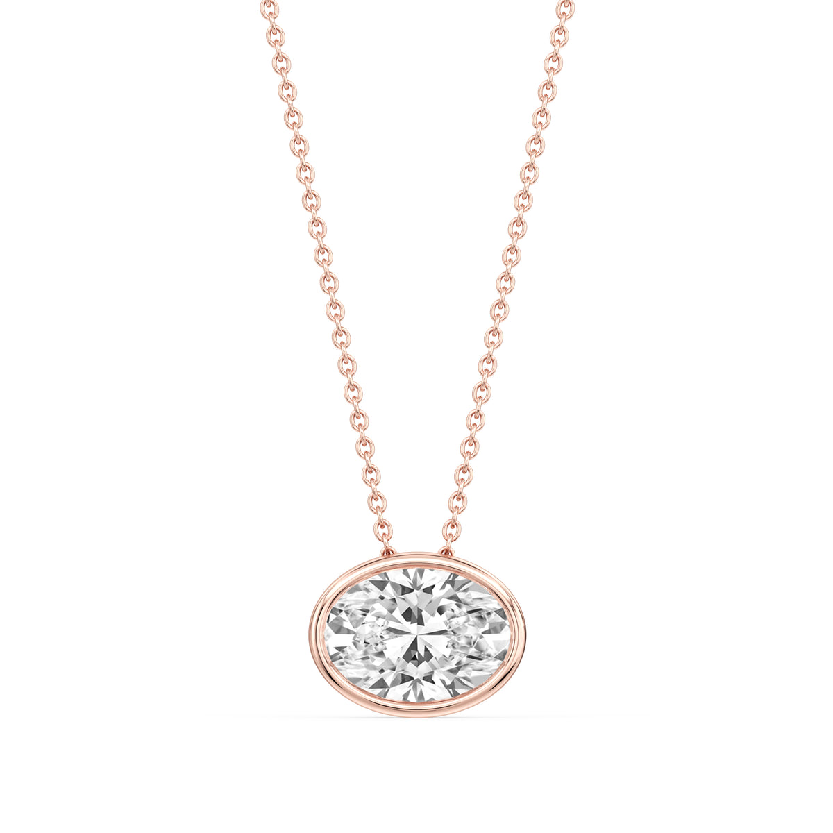 14K Rose Gold - 1.00