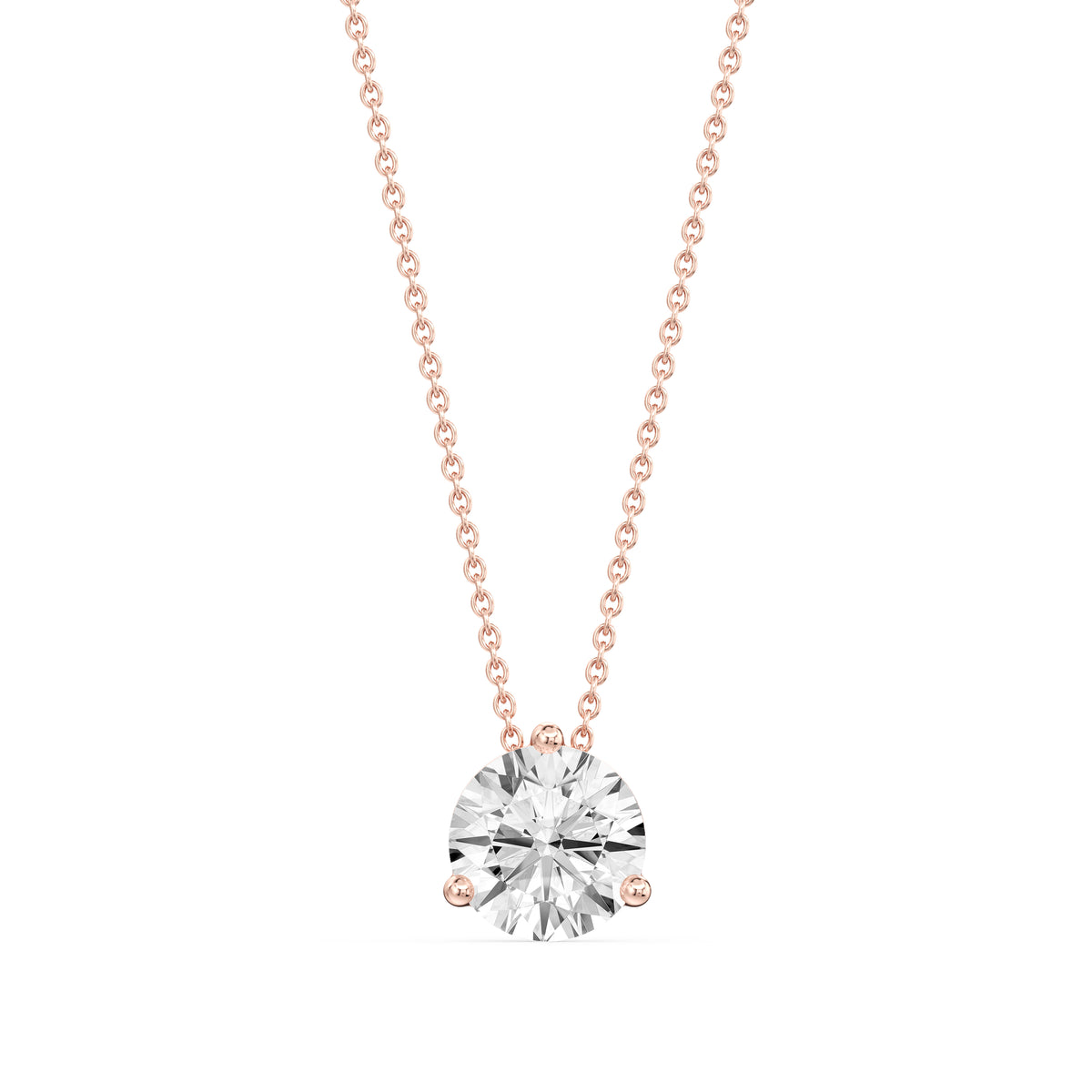 14K Rose Gold - 1.00