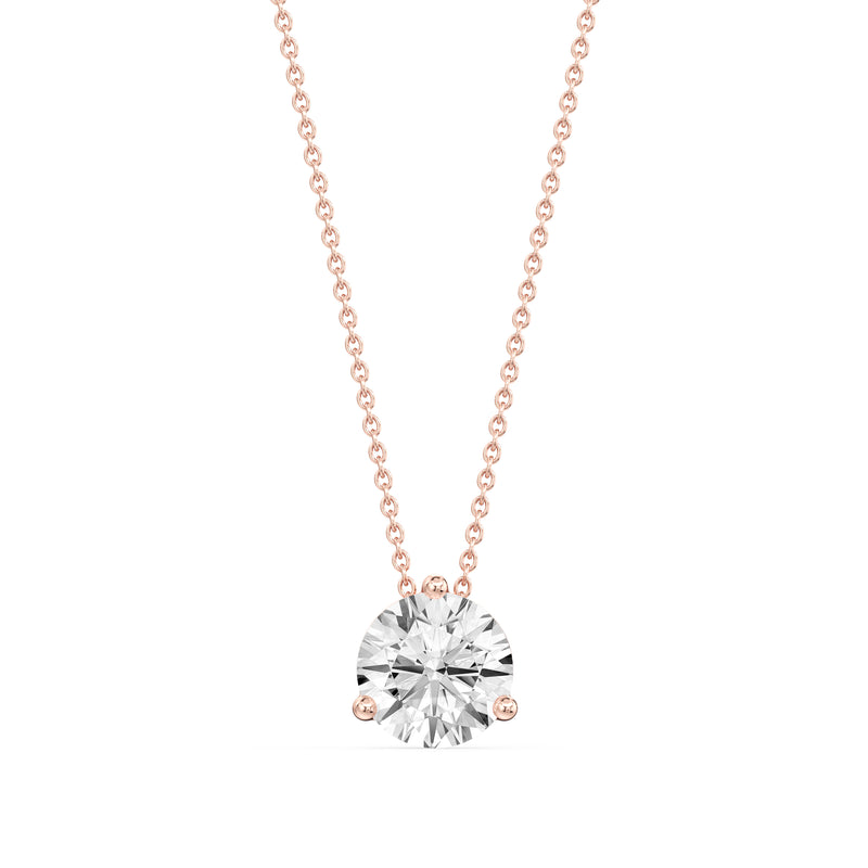 14K Rose Gold - 1.00