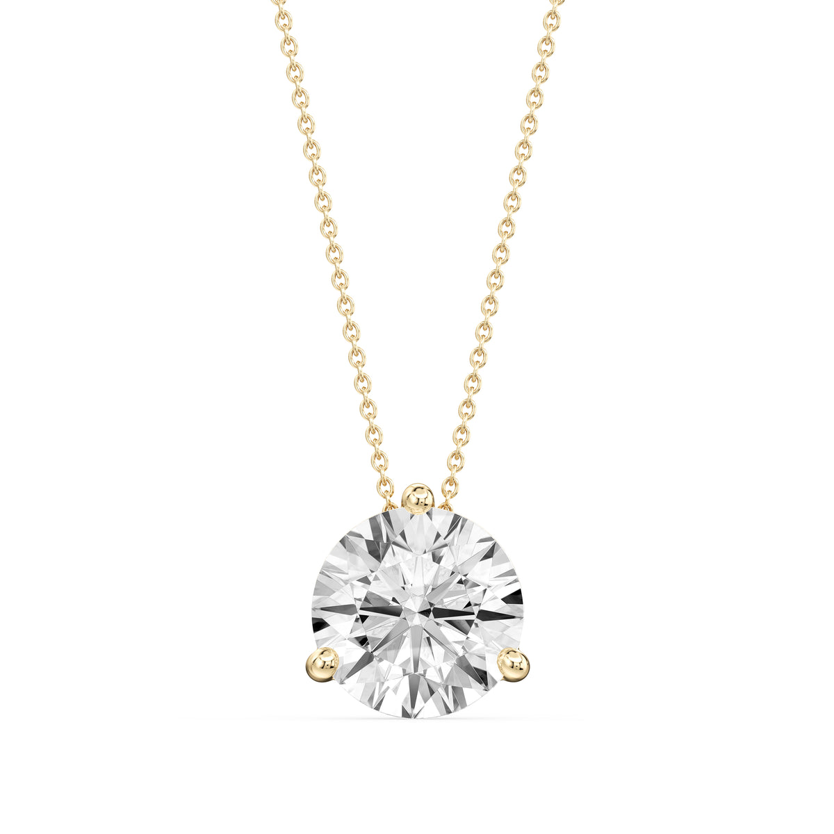 14K Yellow Gold - 3.00