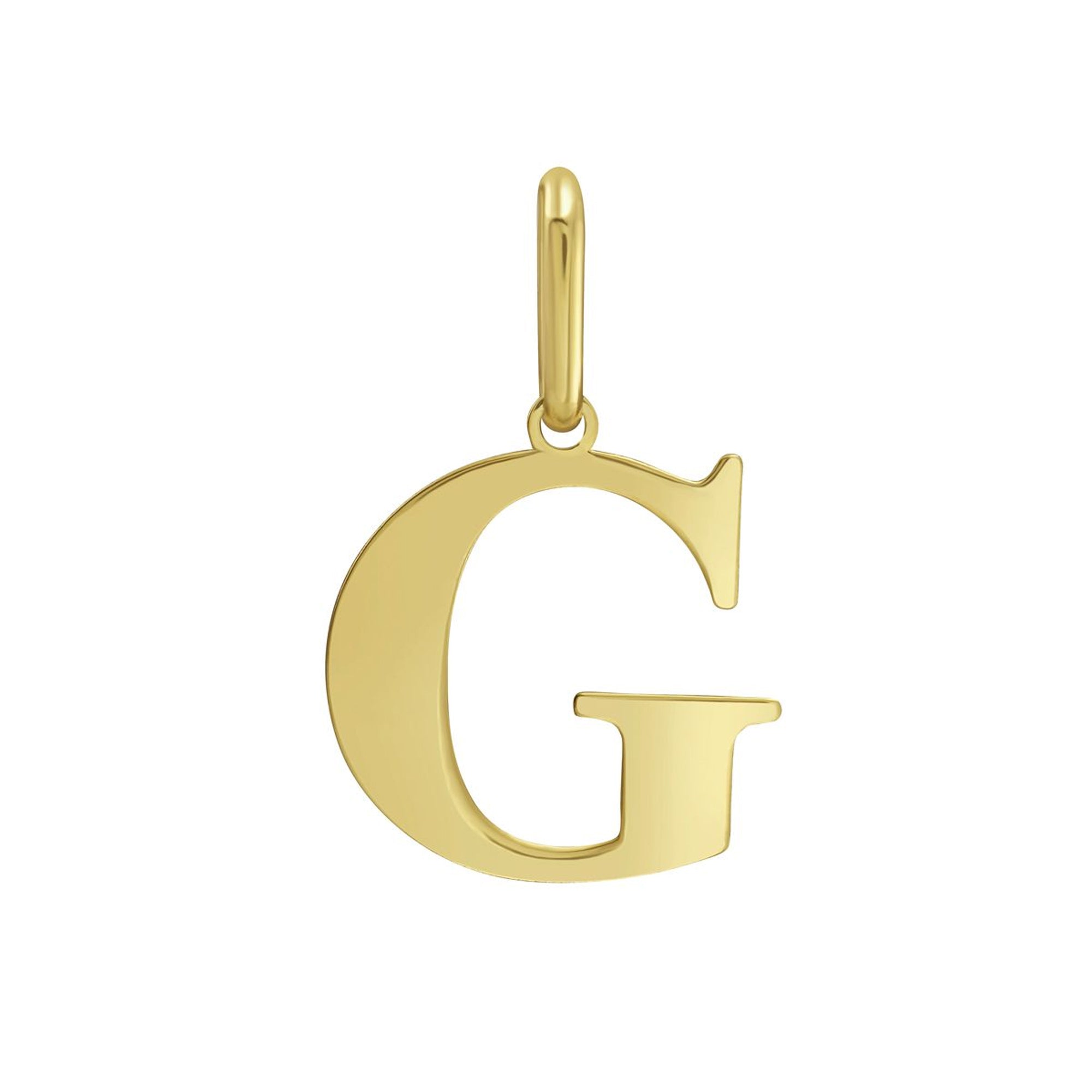14K Yellow Gold - G