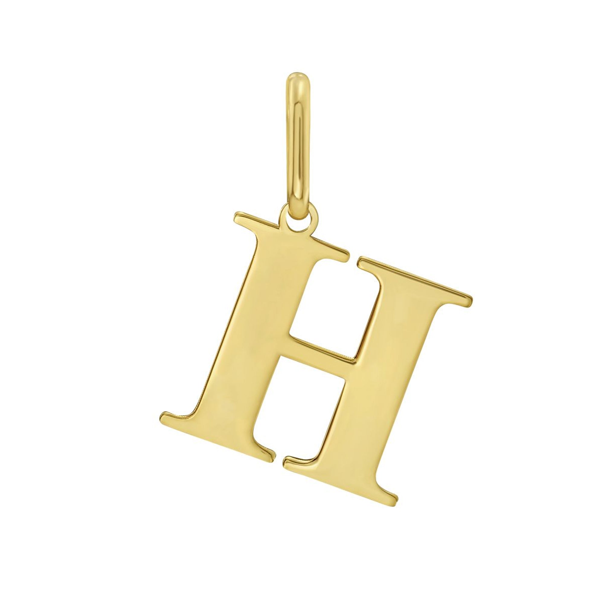 14K Yellow Gold - H