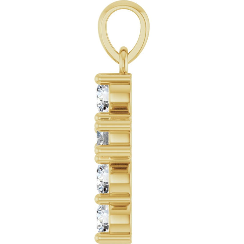 14K Yellow Gold - 0.50