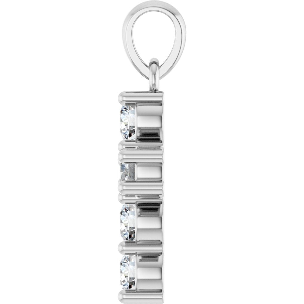 14K White Gold - 0.50