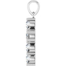 14K White Gold - 0.75
