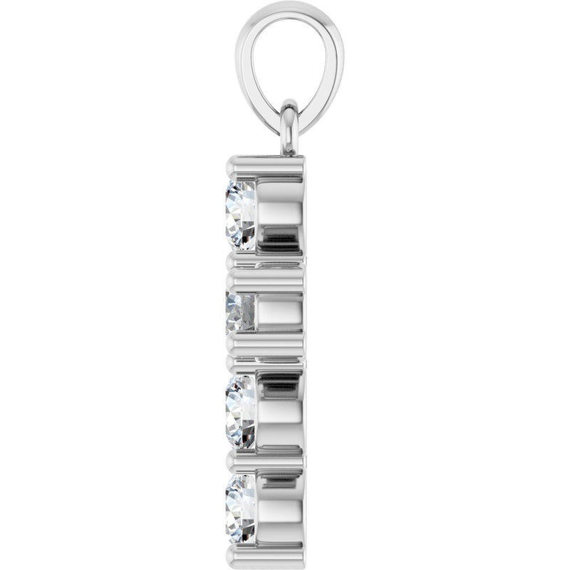 14K White Gold - 0.75