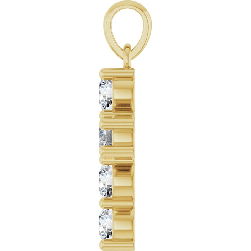 14K Yellow Gold - 0.75
