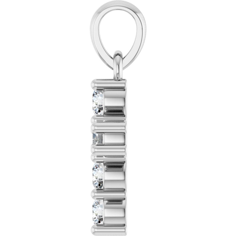 14K White Gold - 0.25