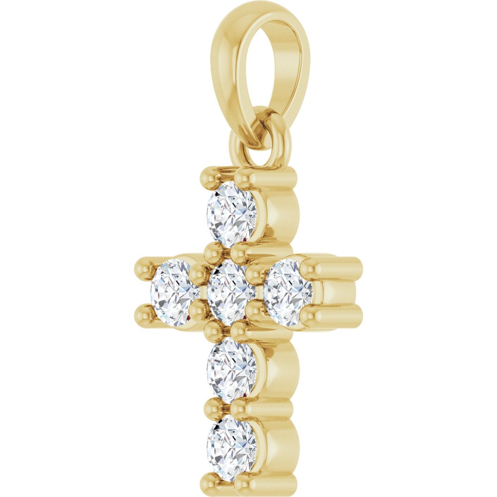 14K Yellow Gold - 0.25