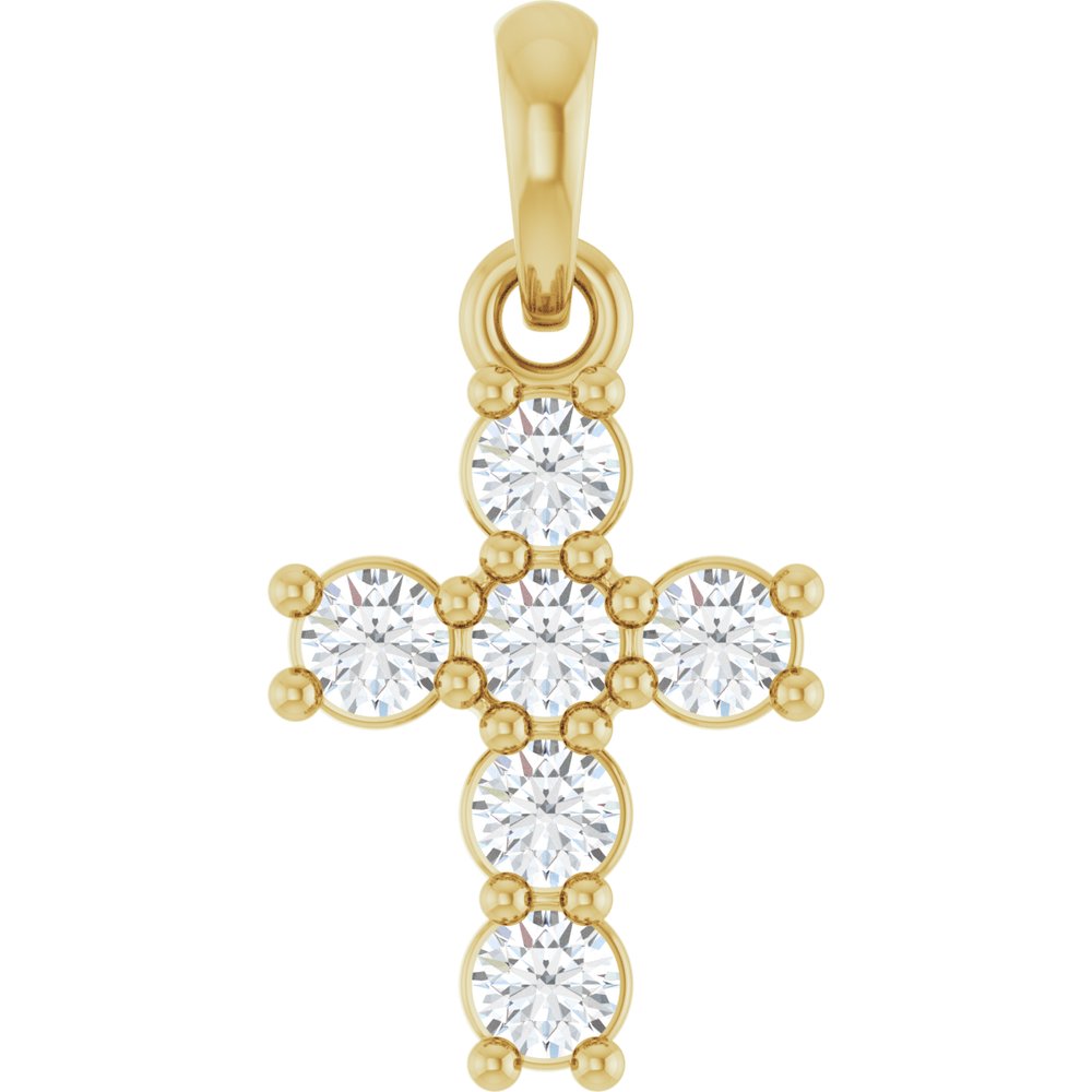 14K Yellow Gold - 0.25