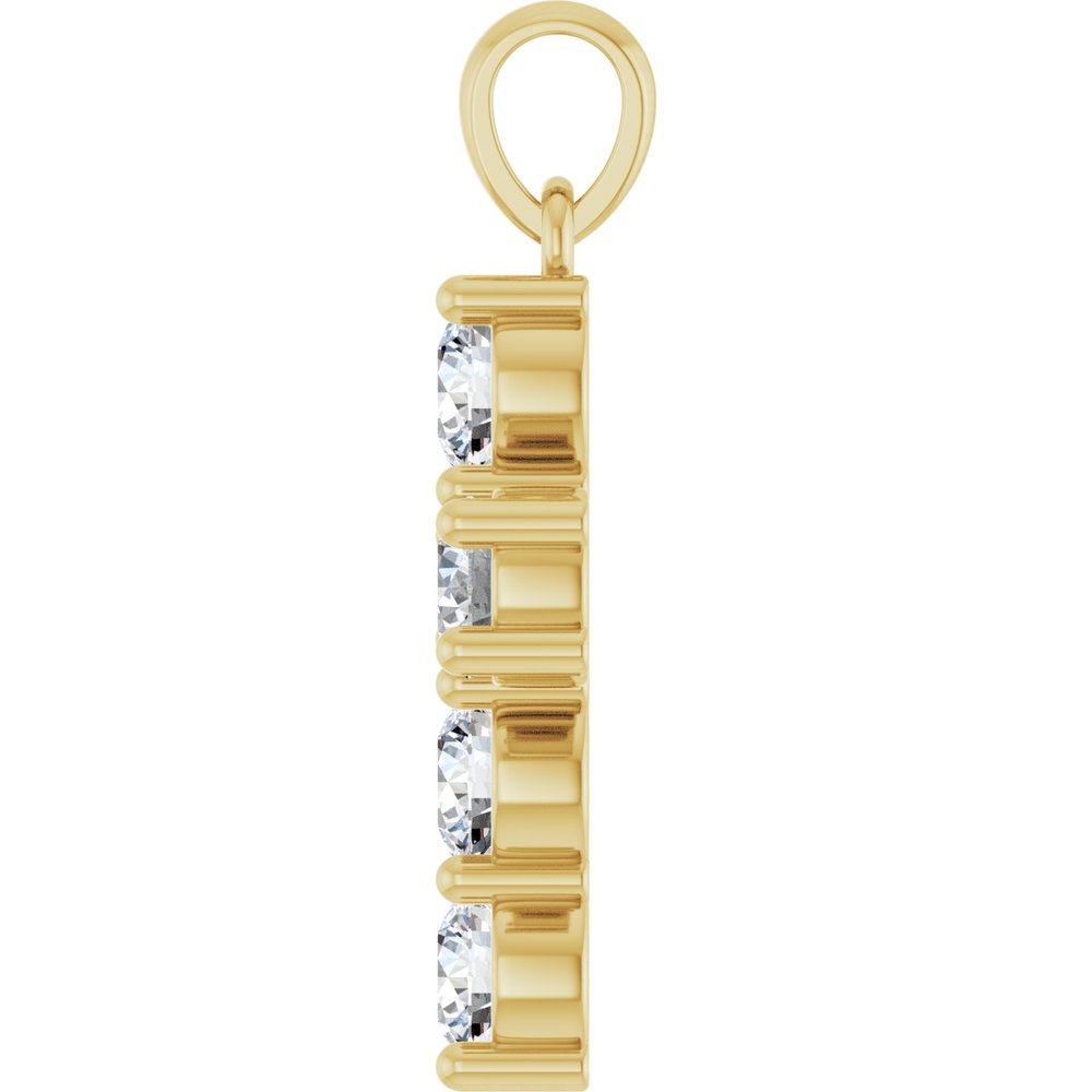 14K Yellow Gold - 1.00