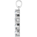 14K White Gold - 1.00