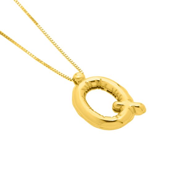 14K Yellow Gold - Q